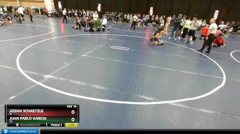 160 lbs Quarterfinal - Josiah Schaetzle, IA vs Juan Pablo Garcia, TX