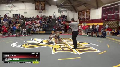 113 lbs Champ. Round 2 - Johnny Green, Aurora vs Dale O`Blia, Mullen