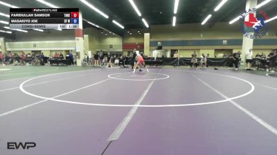126 lbs Consolation - Faridullah Samsor, Takedown-City Wrestling vs Masakiyo Joe, 3F Wrestling