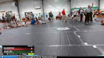 95 lbs Round 3 (8 Team) - Eli Bowman, Level Up vs David Hill, Alabama Elite