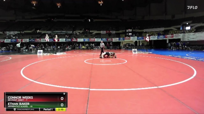 165 lbs Champ Round 1 (16 Team) - Connor Weeks, Belmont Abbey vs Ethan ...