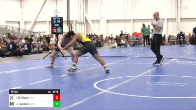 174 lbs C Of 8 #2 - Danny Wask, Navy vs Joseph Walker, Michigan