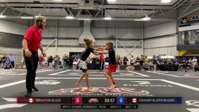 Sebastian Black vs Zackary-slater Beaudoin 2026 ADCC Windsor Open