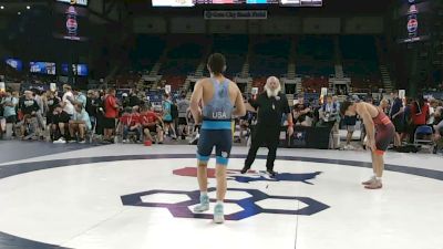 150 lbs Champ. Rd Of 128 - Clinton Shepherd, Indiana vs David A. Burchett, Colorado