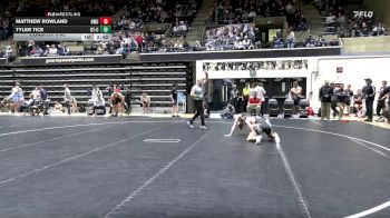 125 lbs Consi Of 8 #2 - Matthew Rowland, Gardner-Webb vs Tyler Tice, Tennessee-Chattanooga
