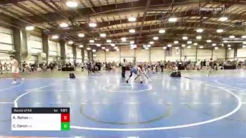 160 lbs Round Of 64 - AJ Rohan, PA vs Colten Caron, WV