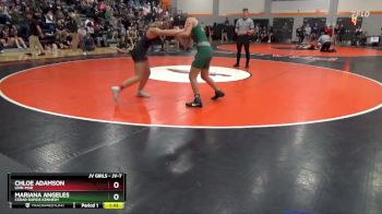 JV-7 lbs Round 4 - Mariana Angeles, Cedar Rapids Kennedy vs Chloe Adamson, Linn-Mar