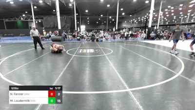 122 lbs Rr Rnd 5 - Noah Fenner, Gold Medal WC vs Micha Loudermilk, Revival Black