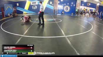132 Gold Quarterfinal - Julian Sierra, Doral Academy vs Champion Hall, Lincoln Park Academy