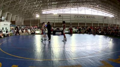 100 lbs Zayd Warsame, Oregon vs Brody Compau, Michigan Blue