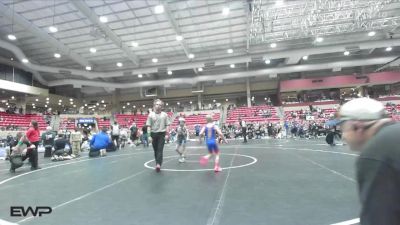 55 lbs 3rd Place Match - Walker Pankey, Lawrence Elite vs Cain Hastings, Trailhands