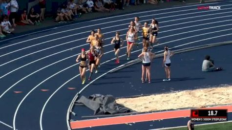 Women's 3k Steeplechase, Heat 3