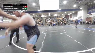 285 lbs 7th Place Match - Maxximilian Wojtas, Corona Del Mar vs Aiden Wong, Fountain Valley