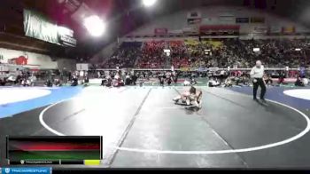 4A 145 lbs Champ. Round 1 - Andrew Choate, Columbia vs Cole Inskeep, Blackfoot