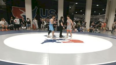 72 kg Cons. Rd Of 32 - Evan Gosz, Michigan Wrestling Club vs Jozeph Valenzuela Smith, North Idaho Wrestling Club