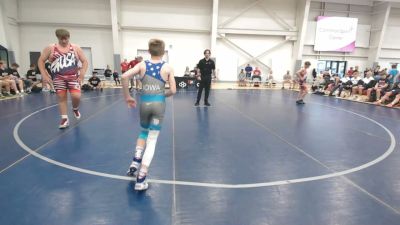 88 lbs Connor Clark, Pennsylvania Red vs Levi Charles, Iowa Blue