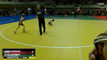 50 lbs 1st Place Match - Landen Cooreman, Wabasso vs Upton Klepperich, Z-M (Zumbrota/Mazeppa)