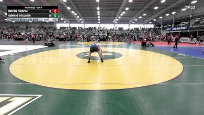 132 lbs Consi Of 32 #1 - Bryan Garcia, FL vs Gehrig Stalker, NY