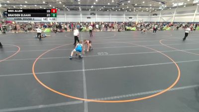 165 lbs Cons. Round 3 - Wes Allen, Unattached vs Brayden Elsass, Unattached