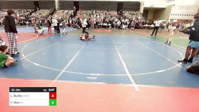 93-J lbs Quarterfinal - Laila Builes, Cordoba Trained vs Yongtai Wan, Hopewell