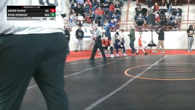 80_B lbs Round Of 32 - Asher Burke, Red Land vs Ryan Johnson, Bradford