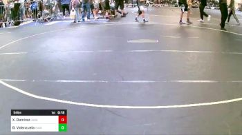 54 lbs Consi Of 8 #2 - Xander Ramirez, Juggernaut WC vs Bryson Valenzuela, Tucson Pride WC