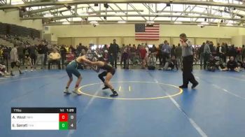 77 lbs Prelims - Alexander West, Triumph Maize MS vs Evan Sanati, TYW MS