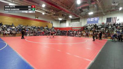157 lbs Quarterfinal - Sage Anctil, Campbell vs Stevie Damboise, Goffstown
