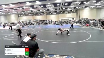 116 lbs Final - Dimas Sosa, Nxt Lvl Wr Ac vs Kayden Hanlon, Gold Rush Wr Ac