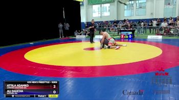 92kg Semifinal - Attila Adamko, London-Western WC vs Ali Dahcha, Matmen WC