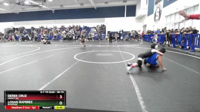 66-75 lbs Round 1 - Derek Cruz, Legacy WC vs Logan Ramirez, Riverside