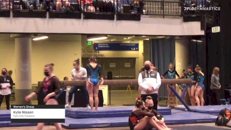 Kylie Nissen - Women's Group, Twin City Twisters - 2021 Women's Xcel Region 4 Championships