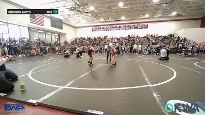 67 lbs Quarterfinal - Jasper Shuemaker, Viking Wrestling Club vs Greyson Austin, Woodward Youth Wrestling