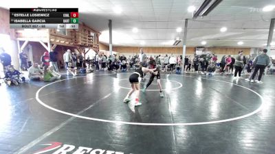 68 lbs Consolation - Estelle Losiewicz, Coal Township vs Isabella Garcia, Bartonsville