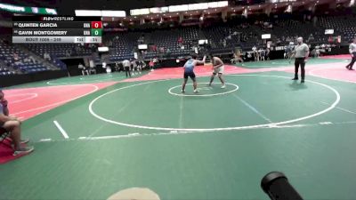 249 lbs Cons. Round 2 - Gavin Montgomery, Unattached vs Quinten Garcia, Unattached