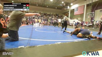 Rr Rnd 2 - Xavier Rooks-Fly, Team Tulsa Wrestling Club vs Tytin Daniels, Hilldale Youth Wrestling Club
