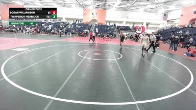 165 lbs Champ. Round 2 - Maverick Heimbuck, Trinity (CT) vs Logan Williamson, RIT