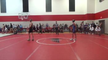 132 lbs Cons. Semi - Noah Bergan, Crestwood, Cresco vs Josh Elsberry, AP-GC