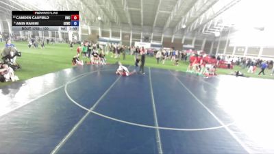 120 lbs Cons. Round 2 - Camden Caufield, Roy Wrestling Club vs Amin Rahimi, Capital City Wrestling Club