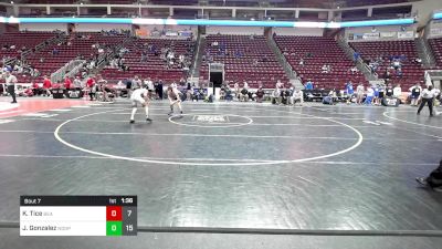 139 lbs Round Of 16 - Kayson Tice, Bald Eagle Area vs Jared Gonzalez, Notre Dame - GP