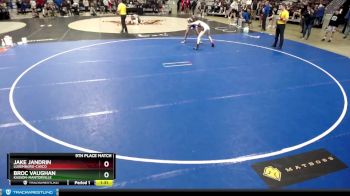 106 lbs 9th Place Match - Jake Jandrin, Luxemburg-Casco vs Broc Vaughan, Kasson-Mantorville
