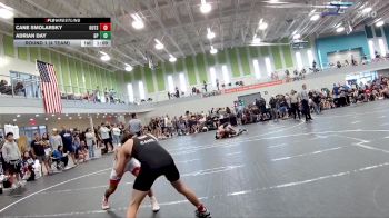 138 lbs Round 1 (4 Team) - Cane Smolarsky, The Outsiders vs Adrian Day, Gladiator Punishers