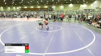 Rr Rnd 3 - Emmett Hatfield, Fallon Outlaws WC vs Axtyn Dolbear, Lakeview