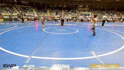 58 lbs Round Of 32 - Teo Gurule, Stout vs Jaxson Streeter, Alpha Elite, Mi