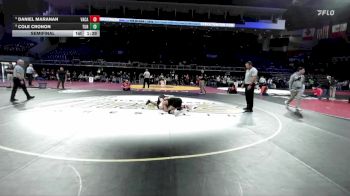 132 lbs Semifinal - Cole Cronon, Turlock vs Daniel Maranan, Vacaville