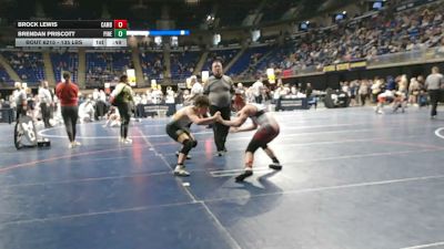 135 lbs Consy 5 - Brock Lewis, Cambria Heights vs Brendan Priscott, Pine Richland