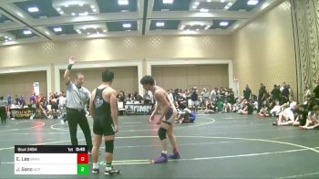 132 lbs Consi Of 128 #2 - Ethan Lee, Brahmas vs Joey Sano, Acp Wc