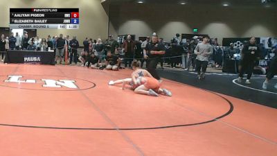 125 lbs Champ. Round 5 - Aaliyah Pigeon, Hammer Wrestling Club vs Elizabeth Bailey, Journeymen Wrestling