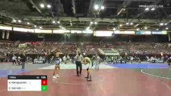 138 lbs Consi Of 16 #1 - Asher Kemppainen, Flathead Valley Wrestling Club vs Cael Garriott, Slammers