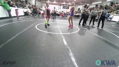 115 lbs Rr Rnd 2 - Paisley Perkins, Caney Valley Wrestling vs Holly Hawk, Bartlesville Wrestling Club